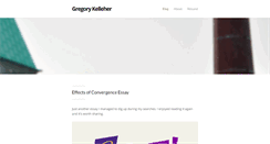 Desktop Screenshot of gregorykelleher.com