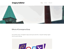 Tablet Screenshot of gregorykelleher.com